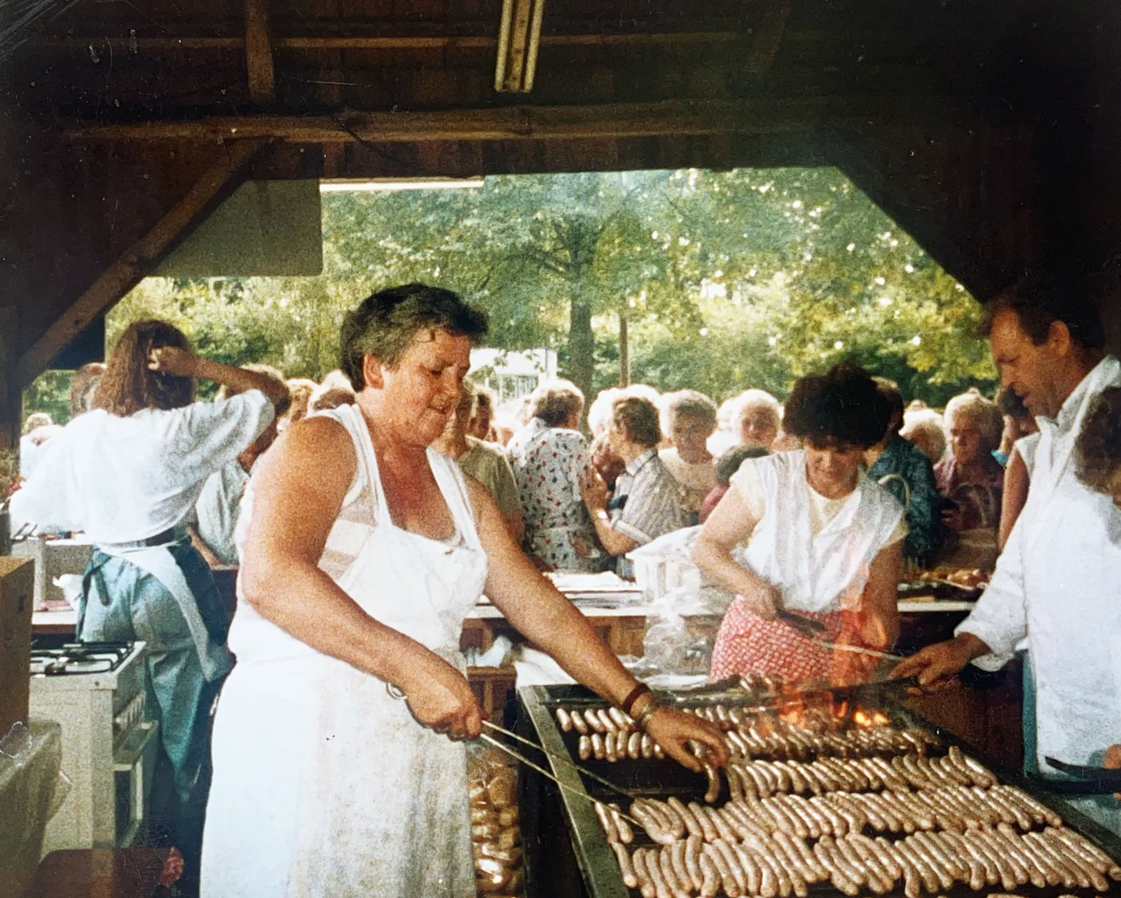 Grill am Feststand