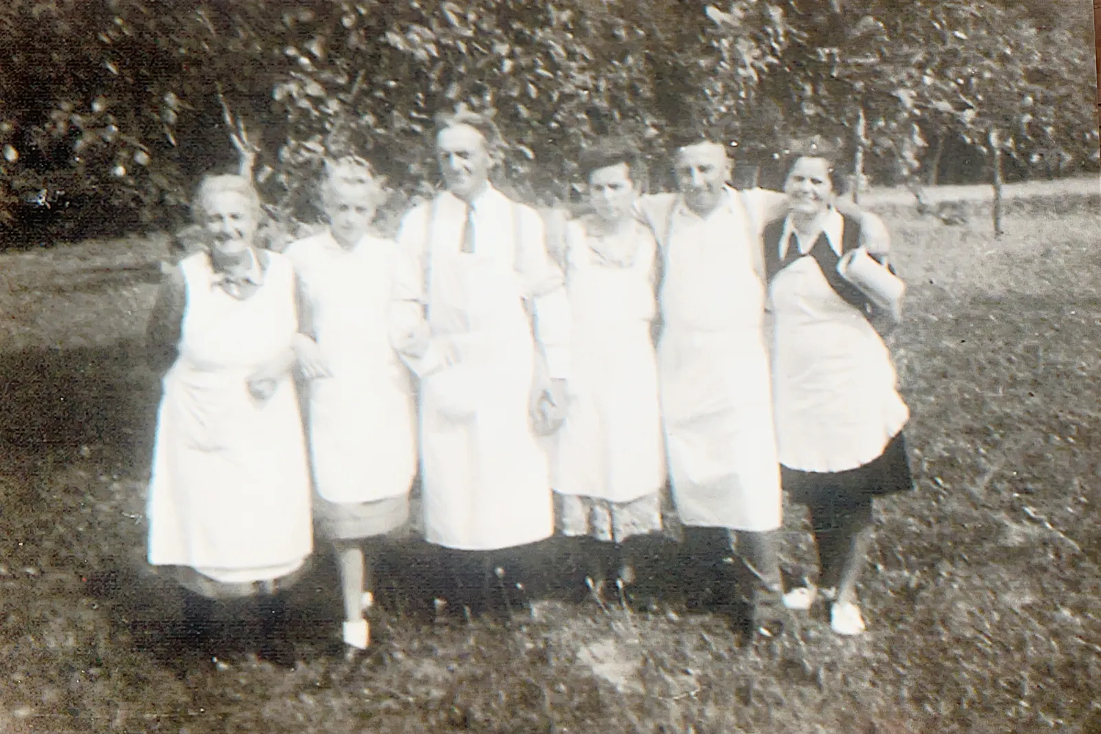 Historisches Teamfoto von Siegert Hahnbach